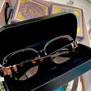 Balmain BL2044B 03 Tortoise Burgundy/ Brown Gradient 57mm Sunglasses 50 Balmain | Accessories | Balmain Bl244b 03 Tortoise Burgundy  main image 3